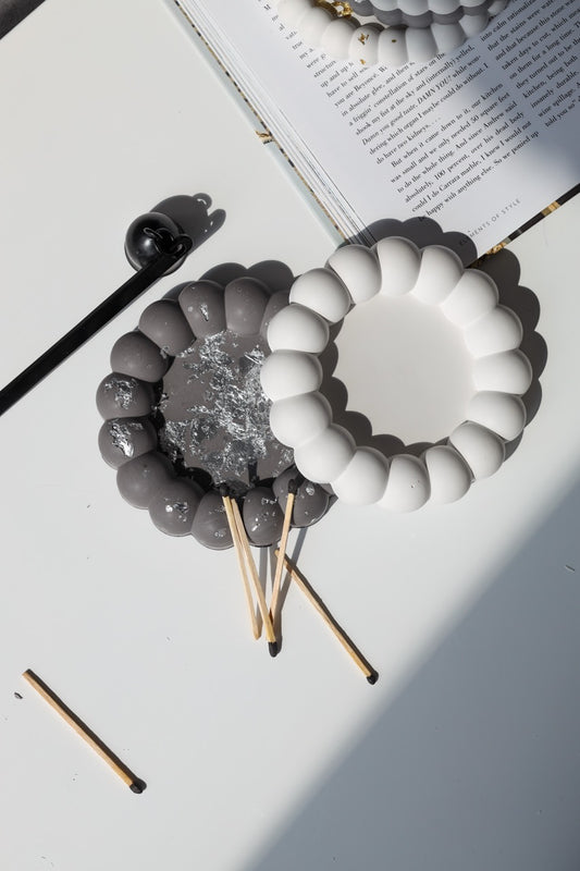 Design-Untersetzer „big bubbles“ aus Raysin – handgemacht & stylisch