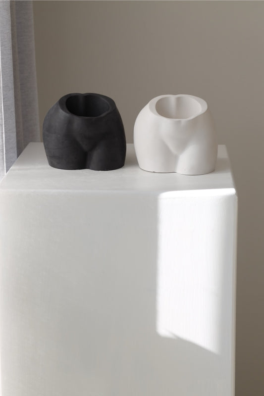 Handgefertigte Vase 'booty' aus Raysin - stilvolle Dekoration im modernen Design
