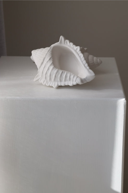 Dekoschale „maritim“ – Muschelform aus Raysin, handgefertigt