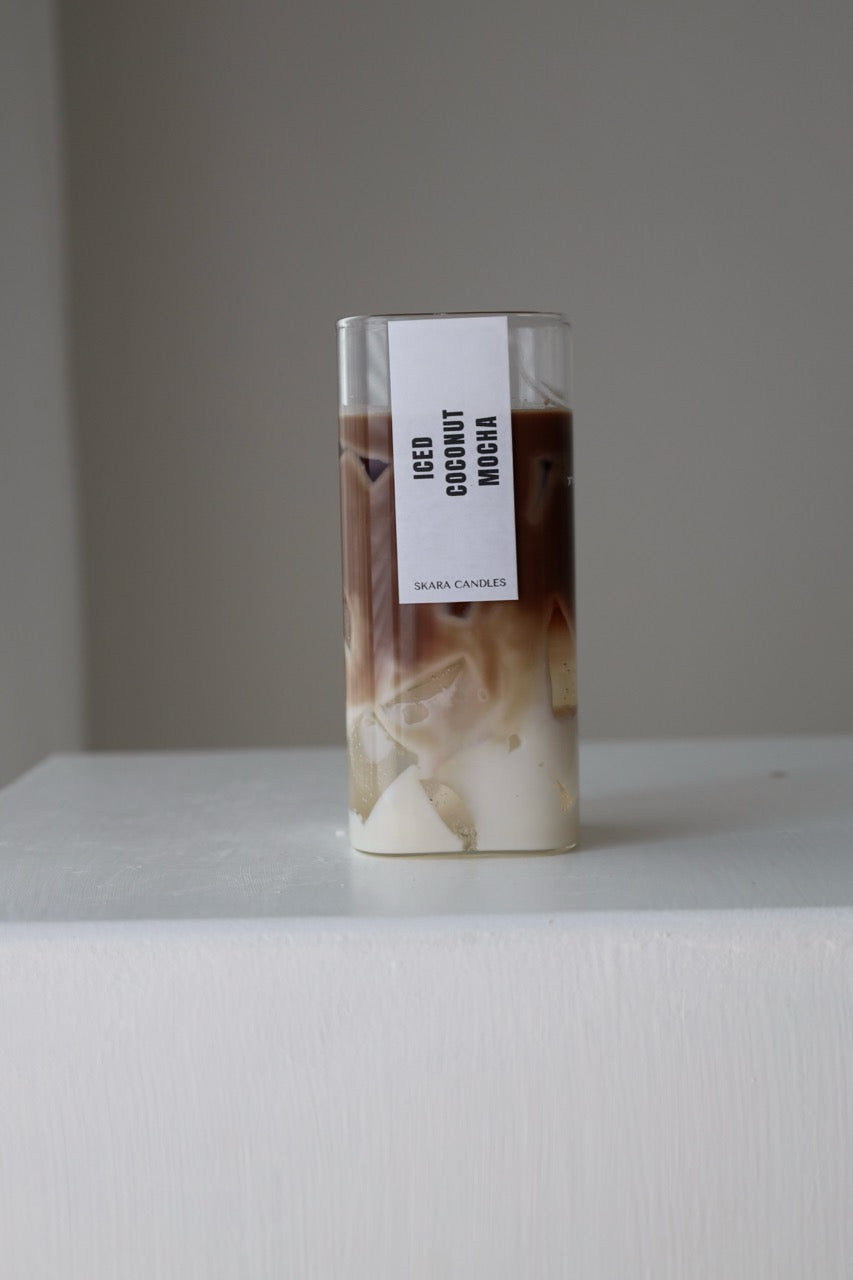 Duftkerze im Iced Coffee Design I 4 Sorten oder als Bundle