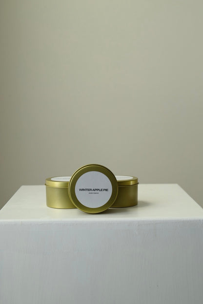 Duftkerzen winter limited edition - handgegossen aus Sojawachs